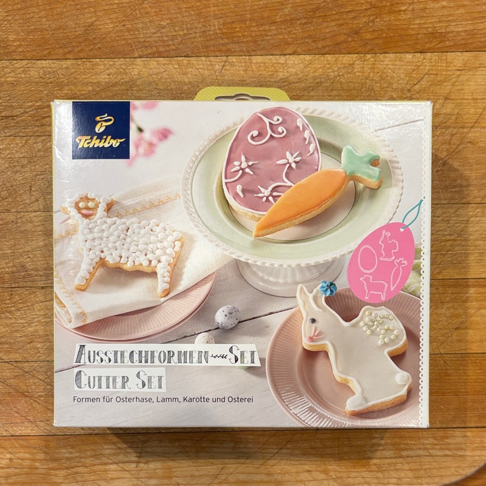 Tchibo-Easter Cookie Cutter Set x4 - stainless steel
